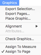 Expanded Graphics menu