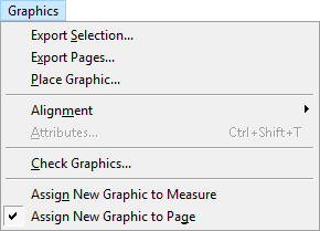 Expanded Graphics menu