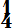 1/4 time signature