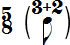 5/8 (3+2/eighth note) time signature