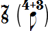 7/8 (4+3/eighth note) time signature